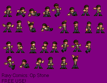Ravy Comics. Op Stone 2003. Free Use.