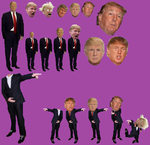 Ravy Comics 2012 Free Use. Donald Trump.