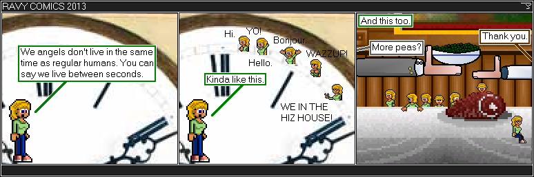 Five bonus no-points if you can guess the 
Bob and Tom skit I got those last two lines from.