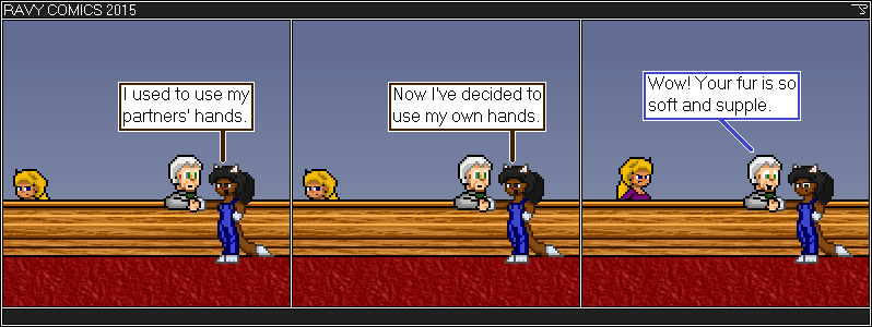 Yuri foxgirl soft fur formula.