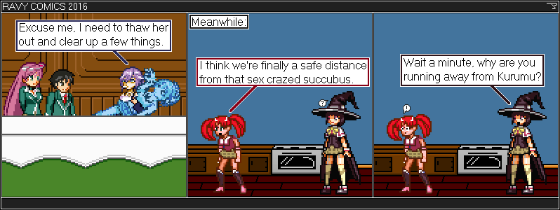 Rosario Vampire. Moka x Tsukune x mizore x Koko x Yukari.