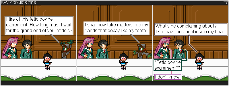 rosario vampire moka x tsukune. zombie bin laden.