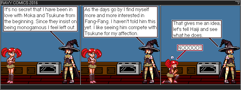 Rosario Vampire. Yukari x Koko.